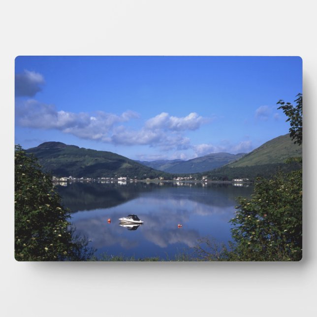 Loch Long Argyll Scotland Fotoplatte (Vorderseite)