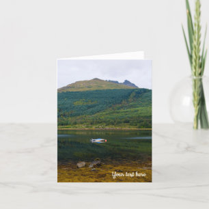 Loch Long, Arrochar, Schottland Grußkarte Karte