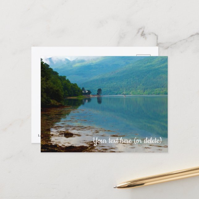 Loch Long, Arrochar, Schottland Postcard Postkarte (Vorderseite/Rückseite Beispiel)