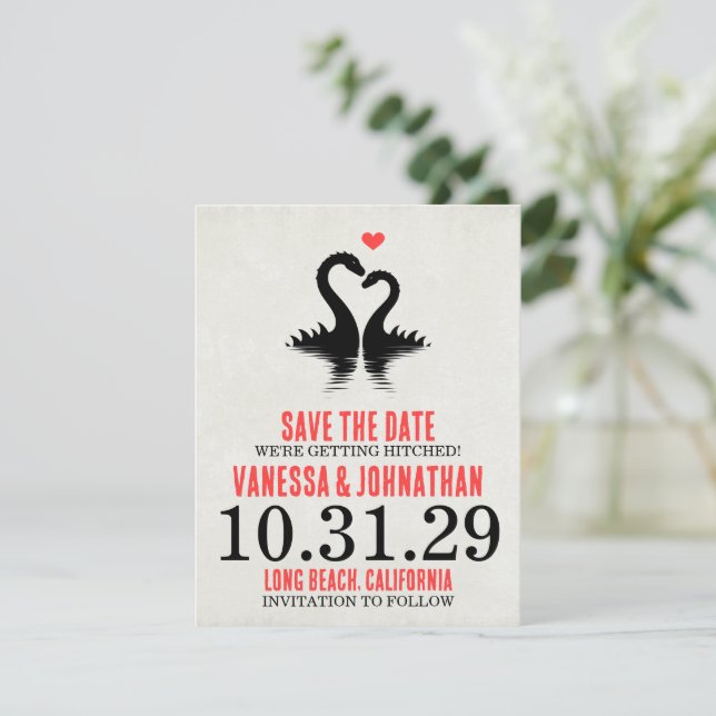 Loch Lovers Save The Date (Stehend Vorderseite)