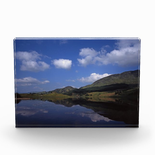 Loch Lubhair Scotland Postcard Poster Fotoblock (Vorderseite)