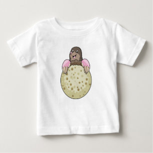 Loch mit Mond Baby T-shirt