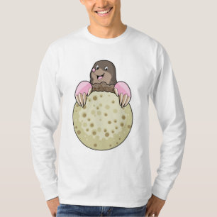 Loch mit Mond T-Shirt