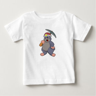 Loch mit Pickaxe Baby T-shirt