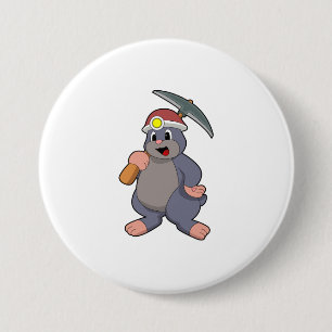 Loch mit Pickaxe Button