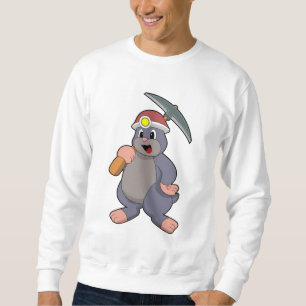Loch mit Pickaxe Sweatshirt