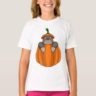 Loch mit Pumpkin T-Shirt