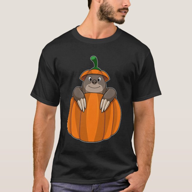 Loch mit Pumpkin T-Shirt (Vorderseite)
