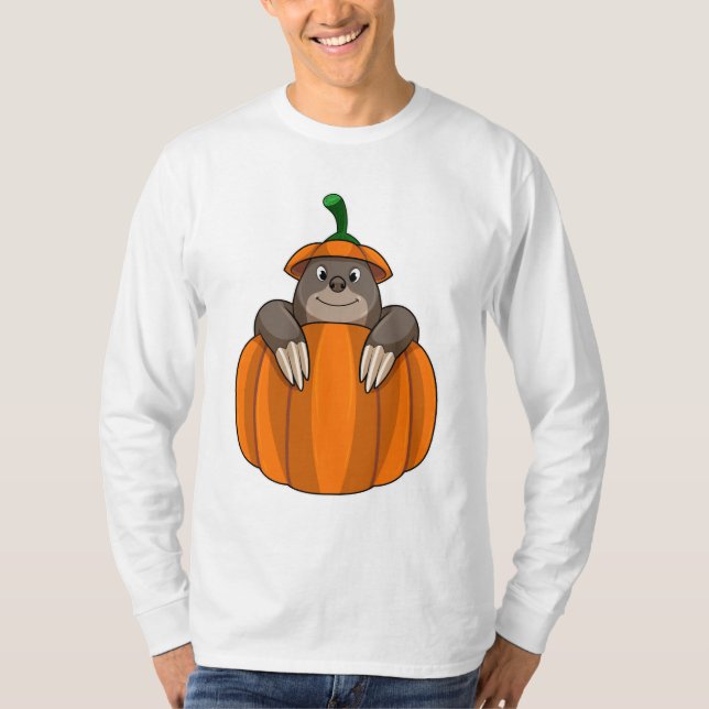 Loch mit Pumpkin T-Shirt (Vorderseite)