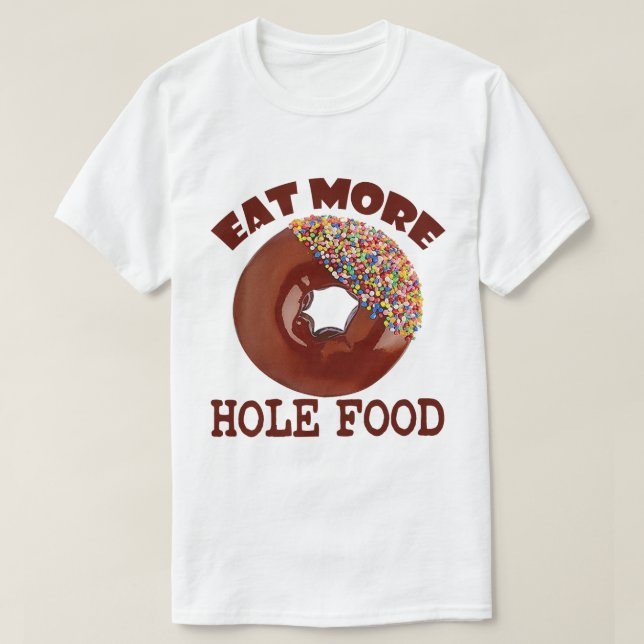 Loch-Nahrung T-Shirt (Design vorne)