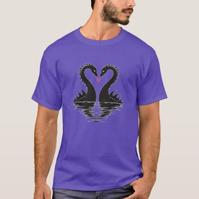 Loch Ness Liebe T-Shirt (Vorderseite)