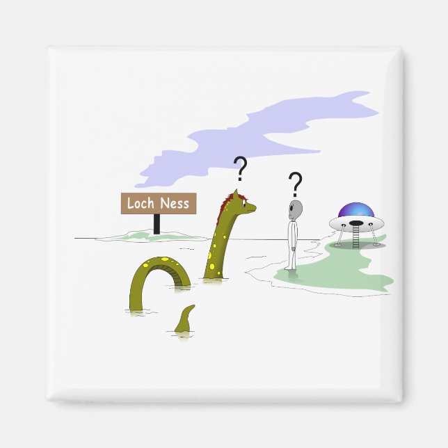 Loch Ness Magnet (Vorne)