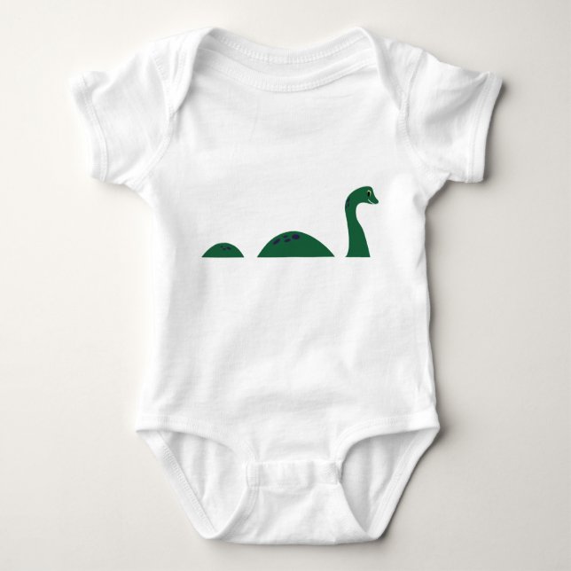 Loch Ness Monster Baby Strampler (Vorderseite)