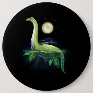 Loch Ness Monster Button