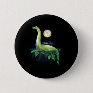 Loch Ness Monster Button