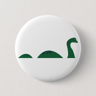 Loch Ness Monster Button