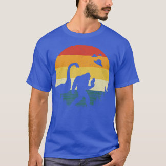 Loch Ness Monster Cat Lover T-Shirt