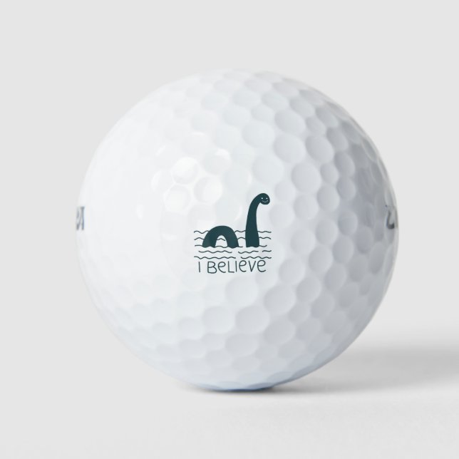 Loch Ness Monster Golfball