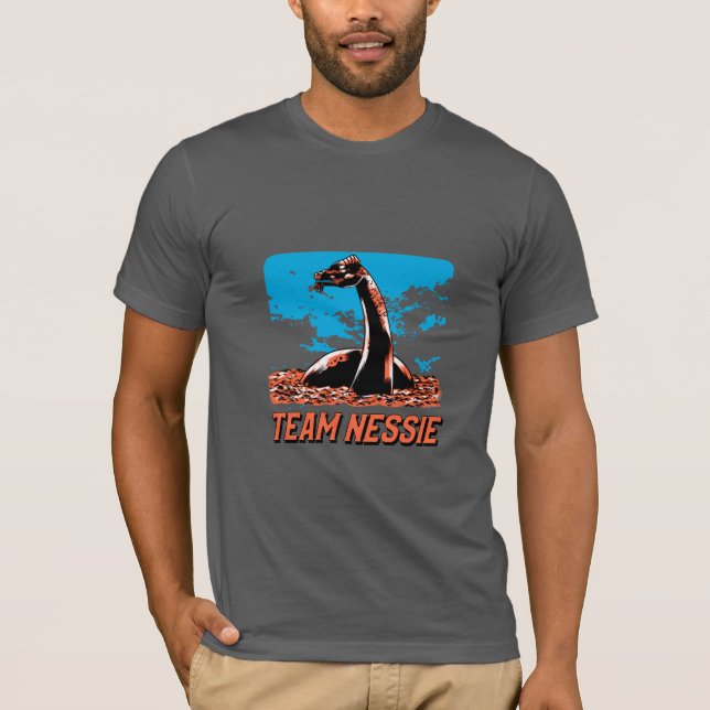Loch Ness Monster Graphic T-Shirt (Vorderseite)