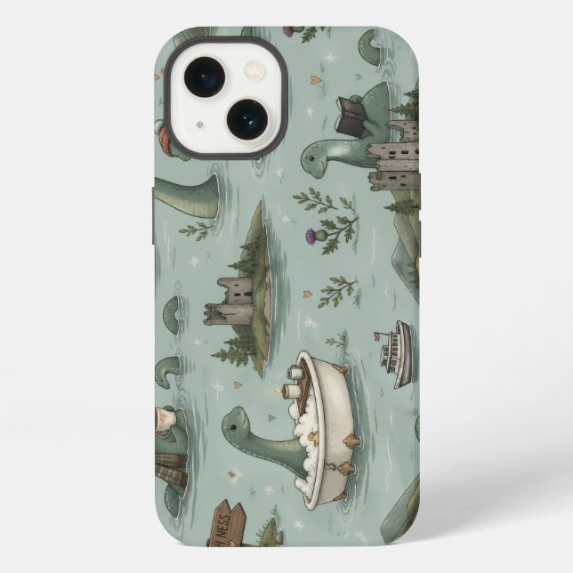Loch-Ness-Monster iPhone Hülle (Rückseite)