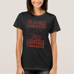 Loch Ness Monster ist mein Geist Tierlochne Mon T-Shirt