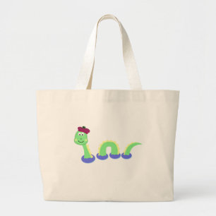 Loch Ness Monster Jumbo Stoffbeutel