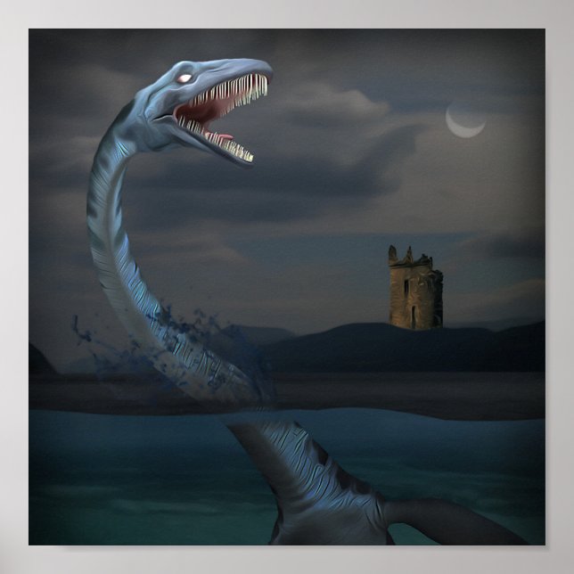 Loch Ness Monster (Krebs) Poster (Vorne)