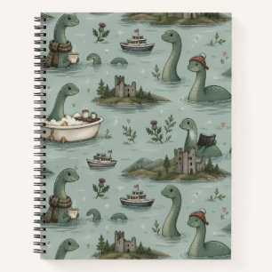 Loch-Ness-Monster Notizbuch