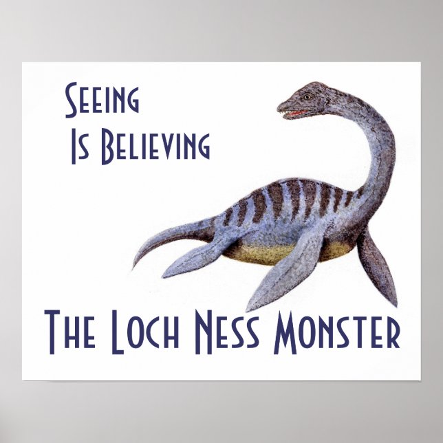 Loch Ness Monster Poster (Vorne)