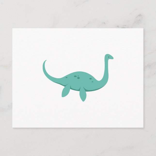 Loch Ness Monster Postkarte (Vorderseite)