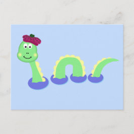 Loch Ness Monster Postkarte