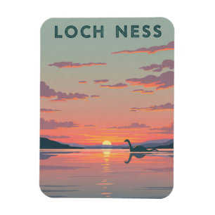 Loch Ness Nessie Travel Magnet