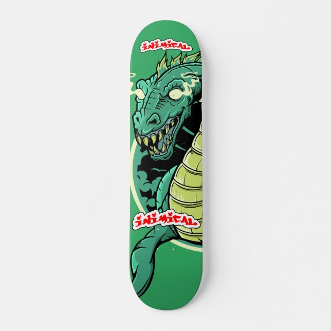 Loch Ness Nessy Skateboard (Vorne)