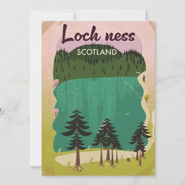 Loch Ness Schottland (Vorderseite)