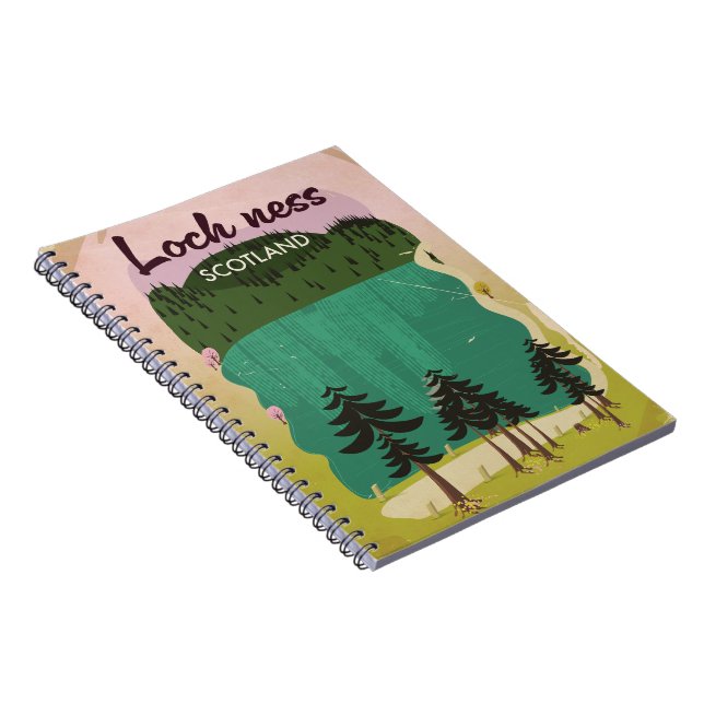 Loch Ness Schottland Notizblock (Rechte Seite)