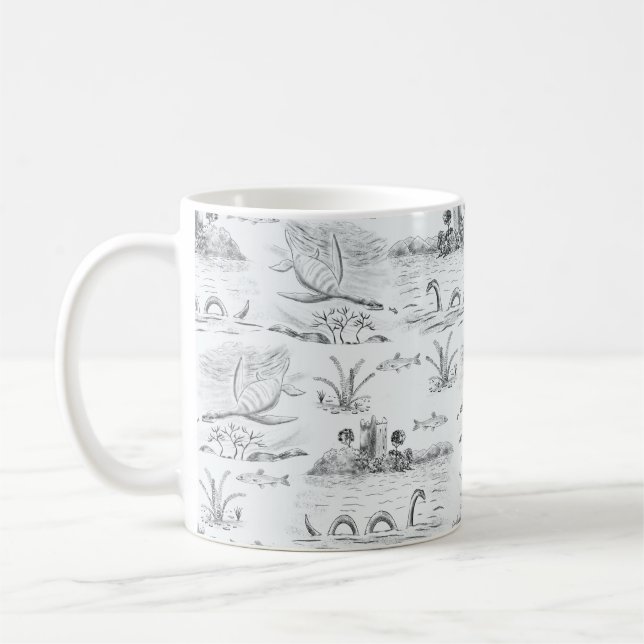Loch Ness Toile Kaffeetasse (Links)