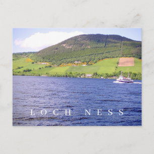 Loch Ness View Postkarte