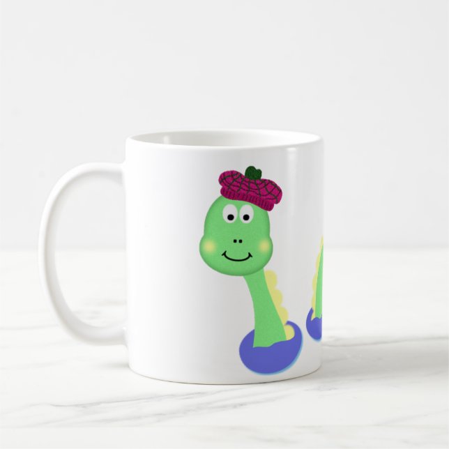 Loch- Nessmonster Kaffeetasse (Links)