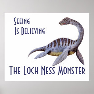 Loch- Nessmonster-Plakat Poster