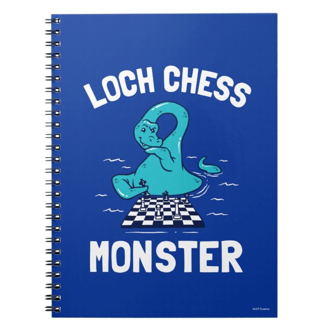 Loch Schess Monster Notizblock (Vorderseite)