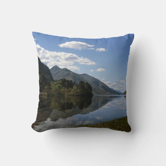 Loch Shiel Scotland Kissen (Vorderseite)