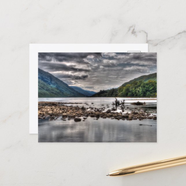 Loch Shiel, Scotland Postcard Postkarte (Vorderseite/Rückseite Beispiel)