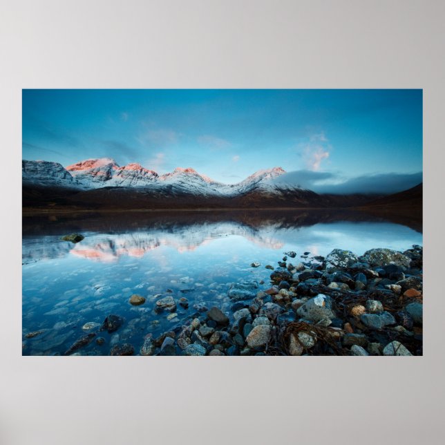 Loch Slapin, Insel Skye, Schottland Poster (Vorne)