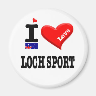 LOCH SPORT - I LIEBE MAGNET