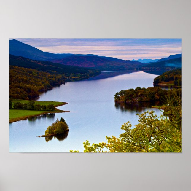 Loch Tummel, Queen's View Poster (Vorne)