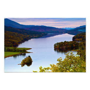 Loch Tummel, Scotland Foto Print