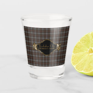 Lochaber Original Scottish Clan Tartan Schnapsglas