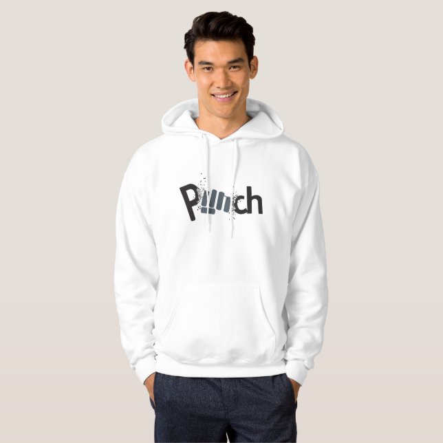 "Lochdesign" Hoodie (Vorne ganz)
