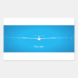 Löcher Rechteckiger Aufkleber