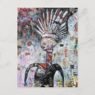 Löcher unterscheiden sich nicht von Fenstern Postkarte